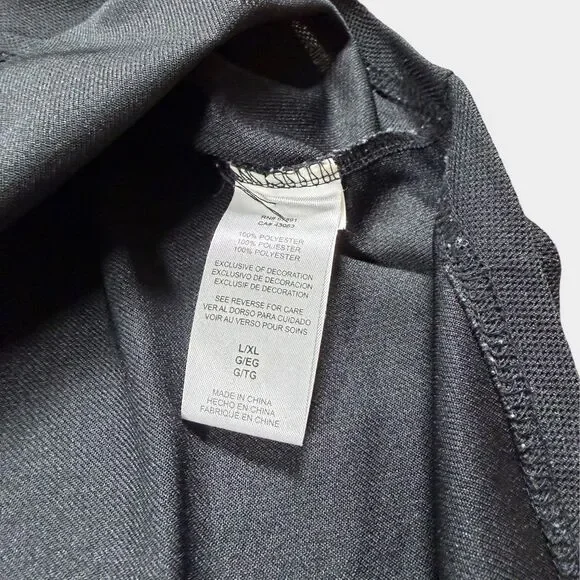 Steven Stamkos Tampa Bay Lightning Black Disrupt Jersey NHL Youth L/XL Captain C - Picture 8 of 10